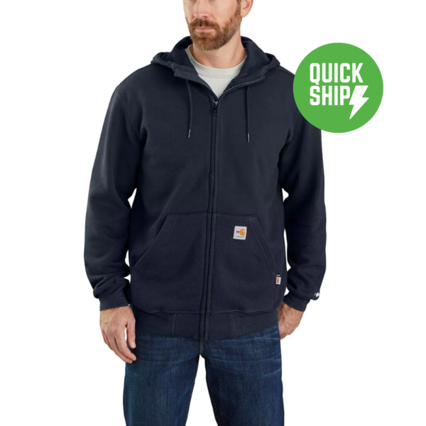 Carhartt FR Force Loose Fit Midweight Hooded Zip Front Sweatshirt